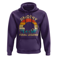 Jimothy Raccoon Seattle Hoodie Funny Seattle Feral Legend Animal Meme