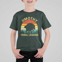 Jimothy Raccoon Seattle T Shirt For Kid Funny Seattle Feral Legend Animal Meme