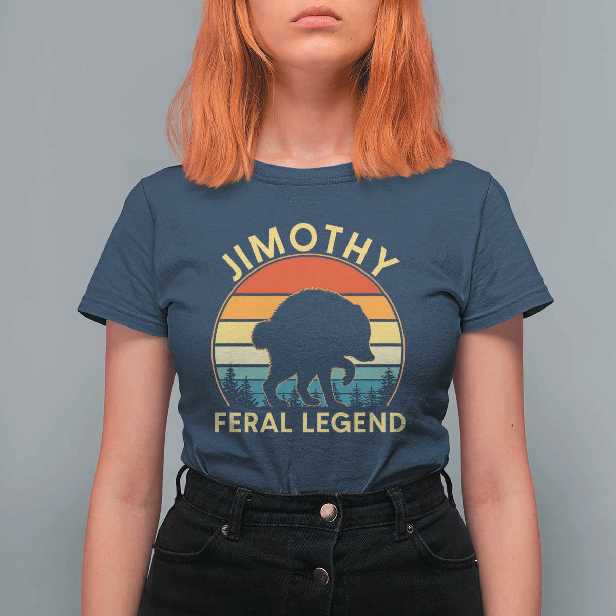 Jimothy Raccoon Seattle T Shirt For Women Funny Seattle Feral Legend Animal Meme