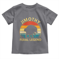 Jimothy Raccoon Seattle Toddler T Shirt Funny Seattle Feral Legend Animal Meme