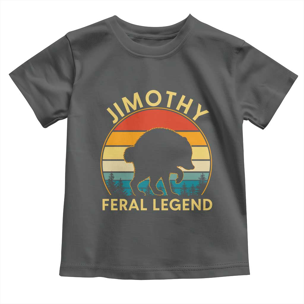 Jimothy Raccoon Seattle Toddler T Shirt Funny Seattle Feral Legend Animal Meme