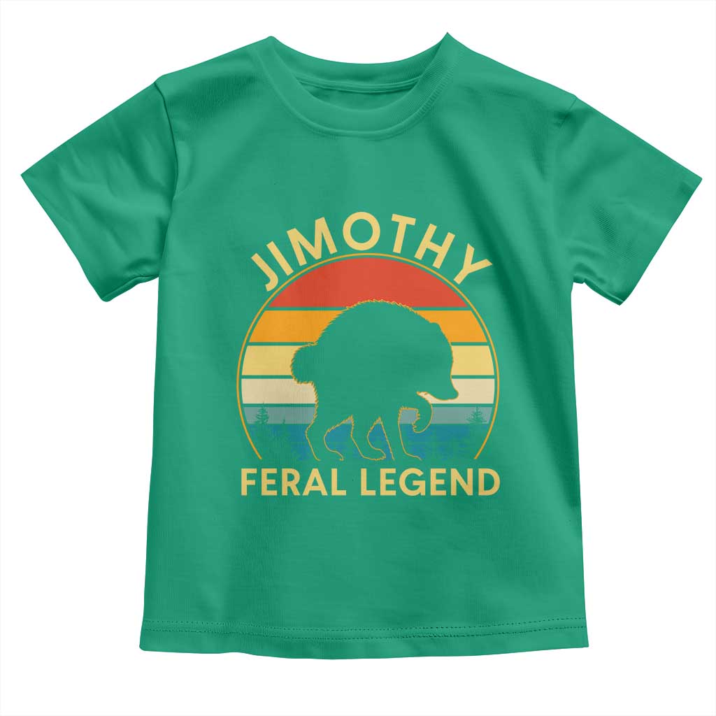 Jimothy Raccoon Seattle Toddler T Shirt Funny Seattle Feral Legend Animal Meme
