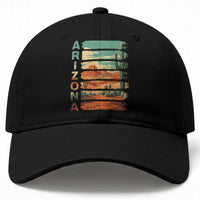 Arizona Desert Cactus Saguaro National Park Retro Baseball Cap