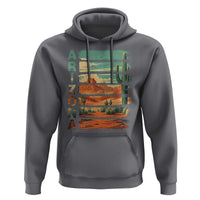 Arizona Desert Cactus Saguaro National Park Retro Hoodie