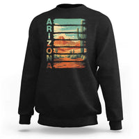 Arizona Desert Cactus Saguaro National Park Retro Sweatshirt