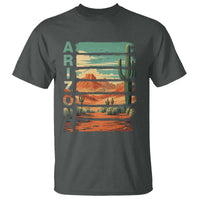 Arizona Desert Cactus Saguaro National Park Retro T Shirt