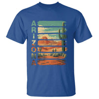 Arizona Desert Cactus Saguaro National Park Retro T Shirt
