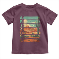 Arizona Desert Cactus Saguaro National Park Retro Toddler T Shirt