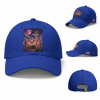 Arizona Roadrunner Vintage Desert Moon Retro Cactus Baseball Cap 90s Southwest Wildlife Bird Animal Lover