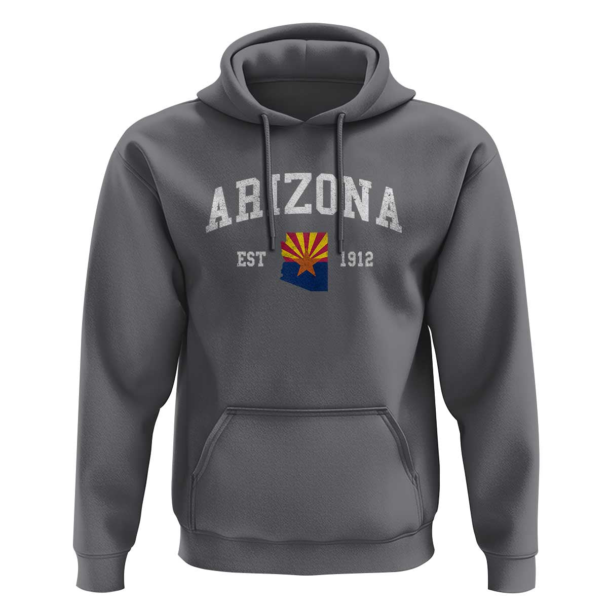Arizona State Flag Grand Canyon State Established 1912 Hoodie