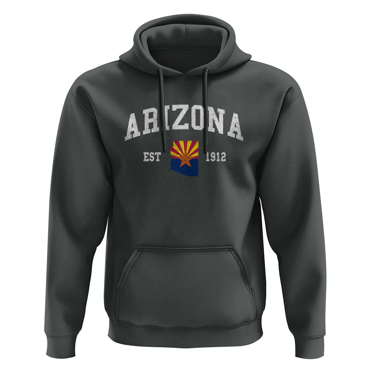 Arizona State Flag Grand Canyon State Established 1912 Hoodie