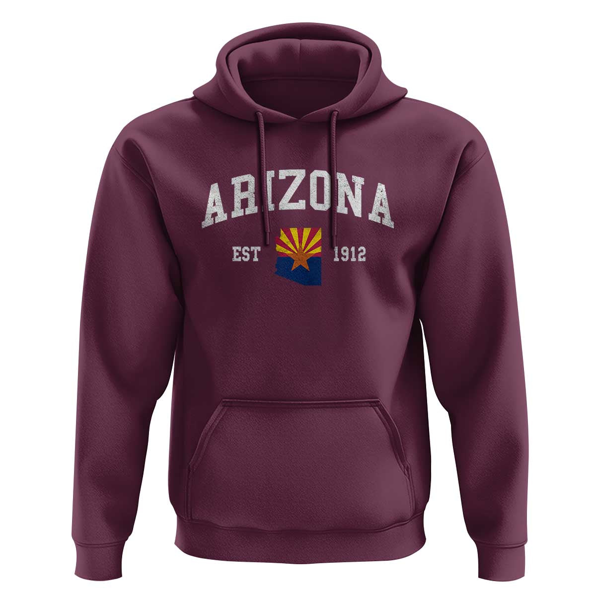 Arizona State Flag Grand Canyon State Established 1912 Hoodie