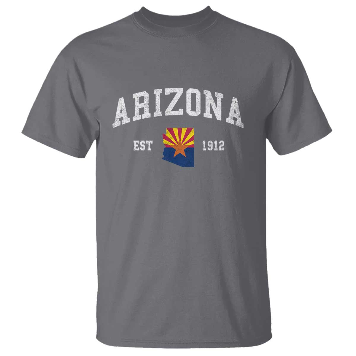 Arizona State Flag Grand Canyon State Established 1912 T Shirt