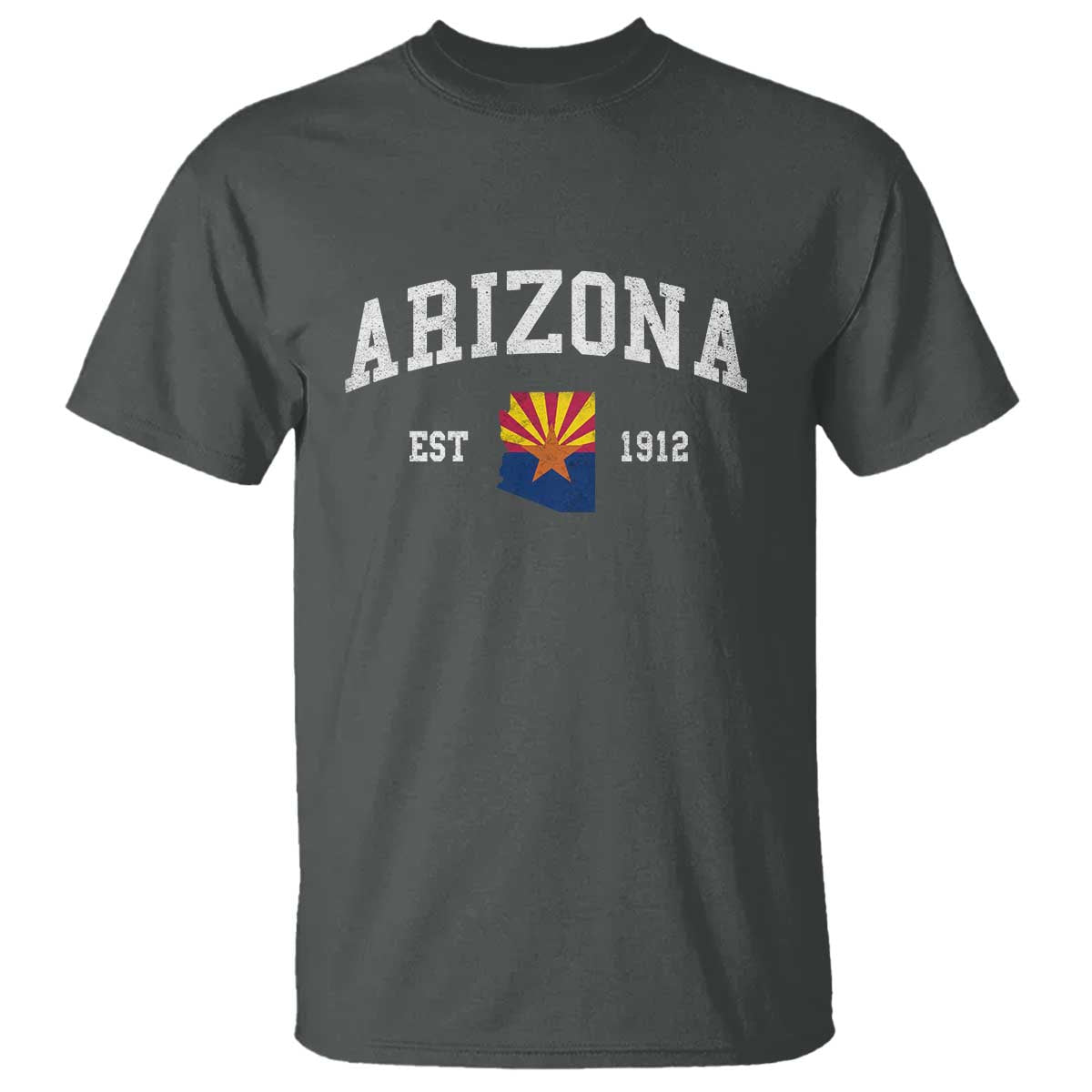 Arizona State Flag Grand Canyon State Established 1912 T Shirt