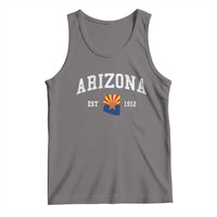 Arizona State Flag Grand Canyon State Established 1912 Tank Top