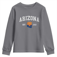 Arizona State Flag Grand Canyon State Established 1912 Youth Sweatshirt