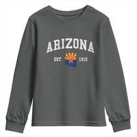 Arizona State Flag Grand Canyon State Established 1912 Youth Sweatshirt
