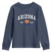 Arizona State Flag Grand Canyon State Established 1912 Youth Sweatshirt