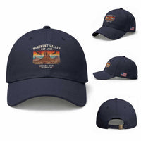 Retro Monument Valley Arizona Utah Sunset Established 1958 Baseball Cap Southwest Desert Eagle Road Trip Nature Souvenir
