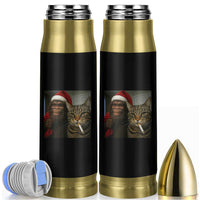 Funny Cat Selfie Bigfoot Christmas Sasquatch Bullet Tumbler