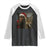 Funny Cat Selfie Bigfoot Christmas Sasquatch Raglan Shirt - Wonder Print Shop
