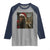 Funny Cat Selfie Bigfoot Christmas Sasquatch Raglan Shirt - Wonder Print Shop