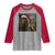 Funny Cat Selfie Bigfoot Christmas Sasquatch Raglan Shirt - Wonder Print Shop