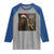 Funny Cat Selfie Bigfoot Christmas Sasquatch Raglan Shirt - Wonder Print Shop