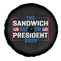 The Sandwich Guy for President 2028 Spare Tire Cover Free DC Funny Political Satire - Wonder Print Shop