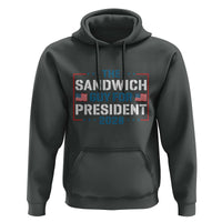The Sandwich Guy for President 2028 Hoodie Free DC Funny Political Satire - Wonder Print Shop