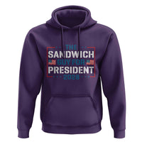 The Sandwich Guy for President 2028 Hoodie Free DC Funny Political Satire - Wonder Print Shop