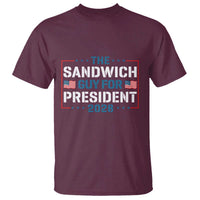The Sandwich Guy for President 2028 T Shirt Free DC Funny Political Satire - Wonder Print Shop