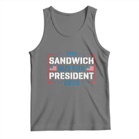 The Sandwich Guy for President 2028 Tank Top Free DC Funny Political Satire - Wonder Print Shop