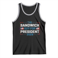 The Sandwich Guy for President 2028 Tank Top Free DC Funny Political Satire - Wonder Print Shop