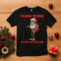 Funny Italian Brainrot Christmas T Shirt Tung Tung Tung Sahur Meme - Wonder Print Shop