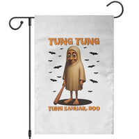 Funny Italian Brainrot Halloween Garden Flag Tung Tung Tung Sahur Meme - Wonder Print Shop