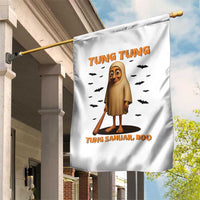 Funny Italian Brainrot Halloween Garden Flag Tung Tung Tung Sahur Meme - Wonder Print Shop