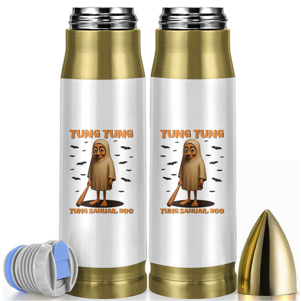 Funny Italian Brainrot Halloween Bullet Tumbler Tung Tung Tung Sahur Meme - Wonder Print Shop