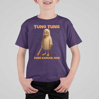 Funny Italian Brainrot Halloween T Shirt For Kid Tung Tung Tung Sahur Meme - Wonder Print Shop