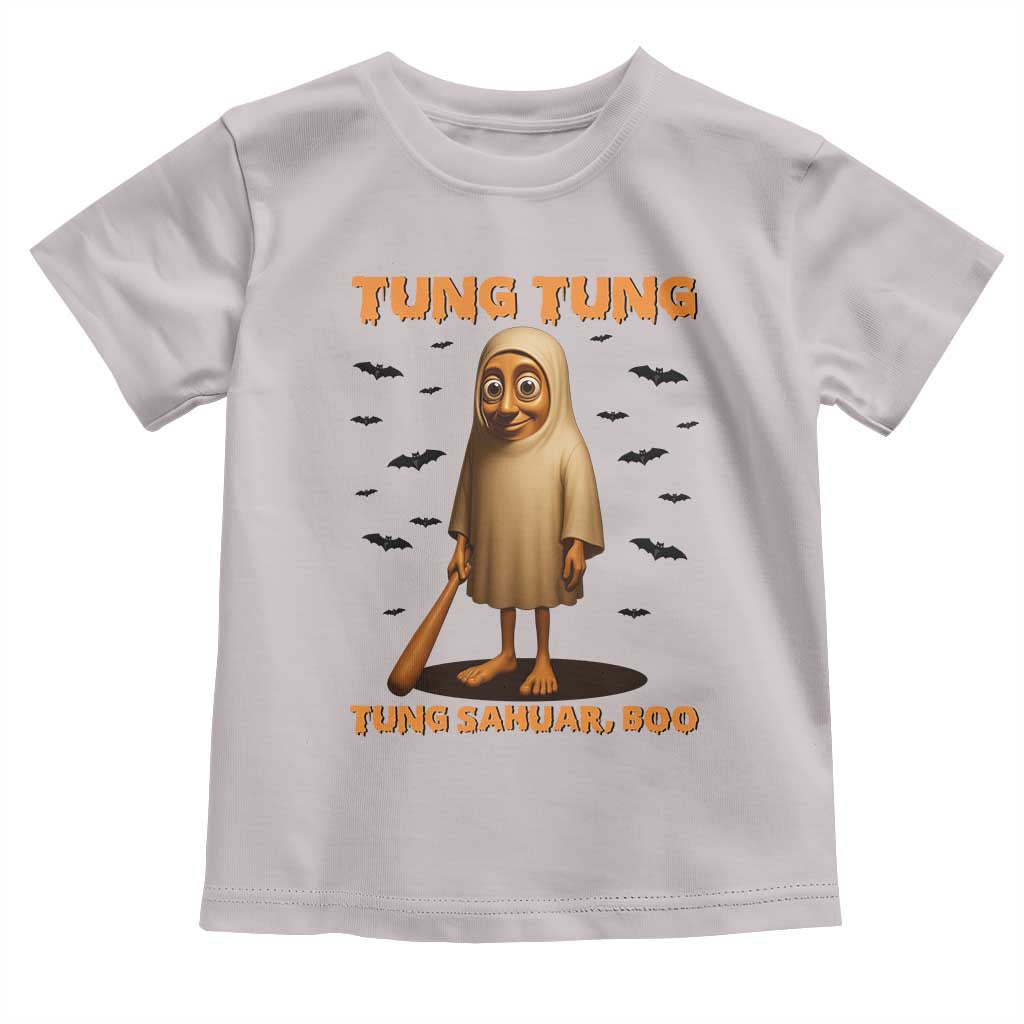 Funny Italian Brainrot Halloween Toddler T Shirt Tung Tung Tung Sahur Meme - Wonder Print Shop