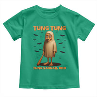 Funny Italian Brainrot Halloween Toddler T Shirt Tung Tung Tung Sahur Meme - Wonder Print Shop