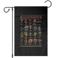 Italian Brainrot Christmas Garden Flag Funny Brain Rot Gen-Z Meme - Wonder Print Shop