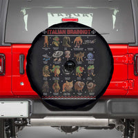 Italian Brainrot Christmas Spare Tire Cover Funny Brain Rot Gen-Z Meme - Wonder Print Shop