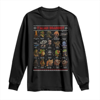 Italian Brainrot Christmas Long Sleeve Shirt Funny Brain Rot Gen-Z Meme - Wonder Print Shop