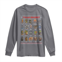 Italian Brainrot Christmas Long Sleeve Shirt Funny Brain Rot Gen-Z Meme - Wonder Print Shop
