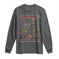 Italian Brainrot Christmas Long Sleeve Shirt Funny Brain Rot Gen-Z Meme - Wonder Print Shop