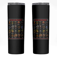 Italian Brainrot Christmas Skinny Tumbler Funny Brain Rot Gen-Z Meme