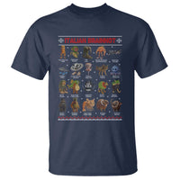Italian Brainrot Christmas T Shirt Funny Brain Rot Gen-Z Meme - Wonder Print Shop