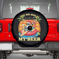 Santa Beer Christmas Spare Tire Cover Ho Ho Ho My Beer - Wonder Print Shop