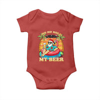 Santa Beer Christmas Baby Onesie Ho Ho Ho My Beer - Wonder Print Shop